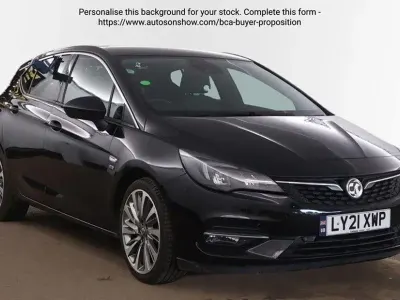 Used Vauxhall Astra Edition 2021 Black Hatchback
