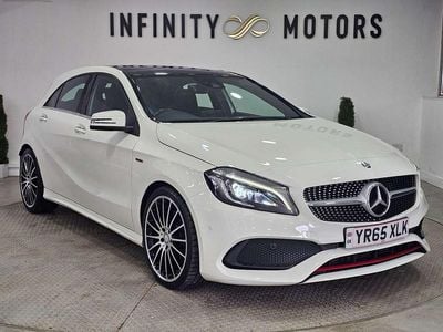 Used Mercedes A250 Premium 2015 White Hatchback