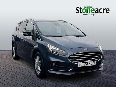 Used Ford S-MAX Titanium 190 HP (139 kW) 2023 Blue MPV