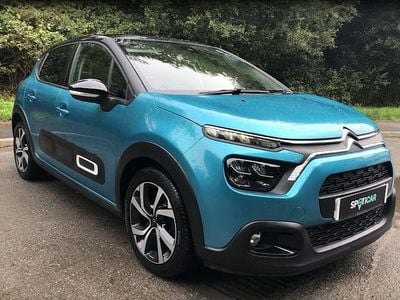 Used Citroën C3 PureTech 83 HP (61 kW) 2022 Blue Hatchback