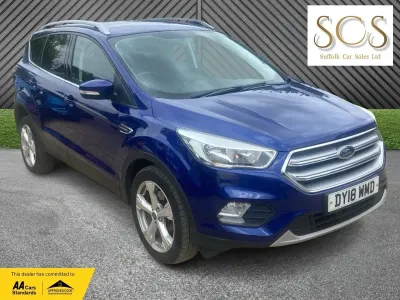 Used Ford Kuga Zetec 2018 Blue SUV