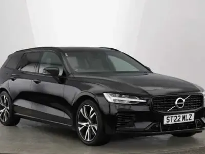 Used Volvo V60 R-Design 350 HP (257 kW) 2022 Black Estate