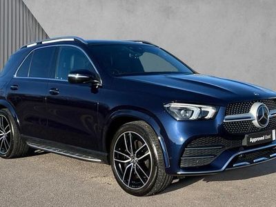 Blue Used 2022 Mercedes GLE400 AMG line Estate | £49,480 (A bit pricey)