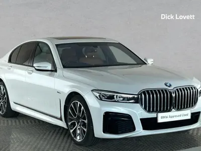 Used BMW 745e M Sport 389 HP (286 kW) 2022 White Sedan