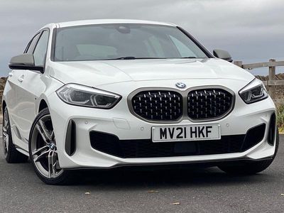 Alpine white Used 2021 BMW M135 Comfort Edition Hatchback | £23,750 (Good price)