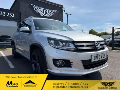 Used VW Tiguan R-line Edition 150 HP (110 kW) 2016 Silver SUV
