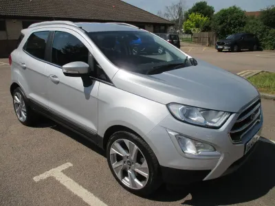 Used Ford Ecosport Titanium 125 HP (91 kW) 2018 Silver SUV