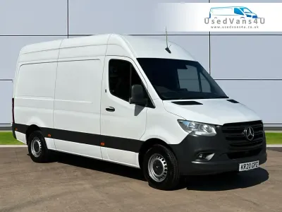 Used Mercedes Sprinter 163 HP (119 kW) 2020 White Van