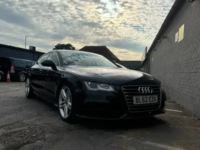 Used Audi A7 Sportback S-Line 204 HP (150 kW) 2013 Black Hatchback