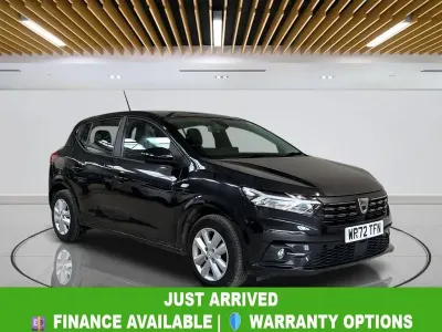Used Dacia Sandero Comfort 90 HP (66 kW) 2022 Black Hatchback