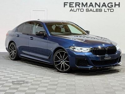 Used BMW 530e M Sport 2022 Blue Sedan