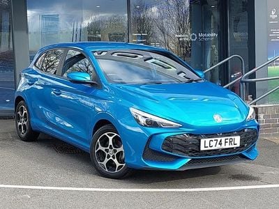 Used MG MG3 Trophy 194 HP (142 kW) 2024 Blue Hatchback