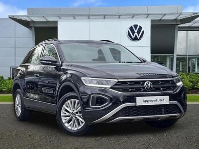 Used VW T-Roc Life 150 HP (110 kW) 2022 Black SUV