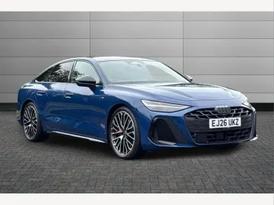 New Audi A6 S-Line 200 HP (147 kW) 2026 Blue Sedan
