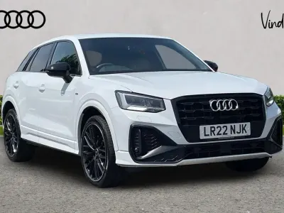 Used Audi Q2 Black Edition 147 HP (108 kW) 2022 White SUV