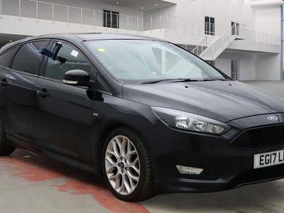 Black Used 2017 Ford Focus ST-Line Hatchback | £8,295 (Good price)