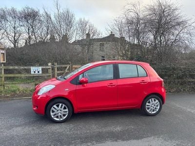 Used Toyota Yaris 2008 Red Hatchback