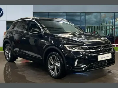 New VW T-Roc Cabriolet R-line 147 HP (108 kW) 2025 Black SUV