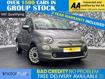 Grey Used 2021 Fiat 500 Dolcevita Hatchback | £10,595 (A bit pricey)