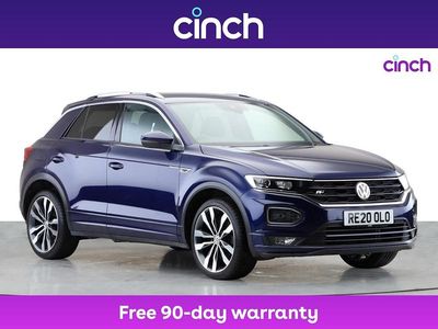 Blue Used 2020 VW T-Roc R-line SUV | £19,299 (Fair price)