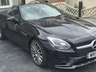 Used Mercedes SLC200 AMG line 2019 Black Cabriolet