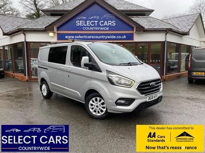 Used Ford Transit Custom Limited 130 HP (95 kW) 2018 Silver Van