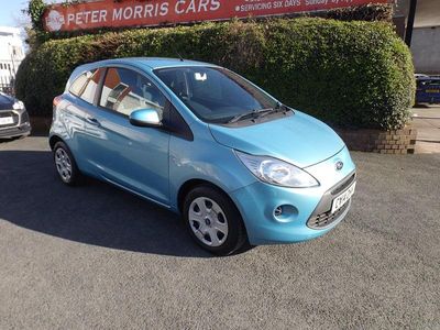 Used Ford Ka 69 HP (50 kW) 2014 Blue Hatchback