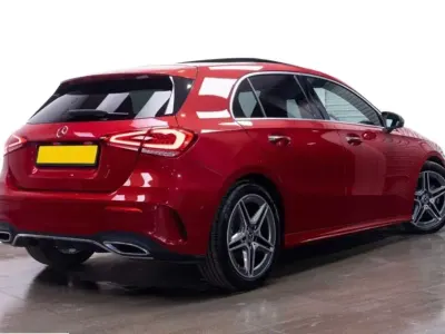Used Mercedes A180 AMG Line Premium Plus 2021 Red Hatchback
