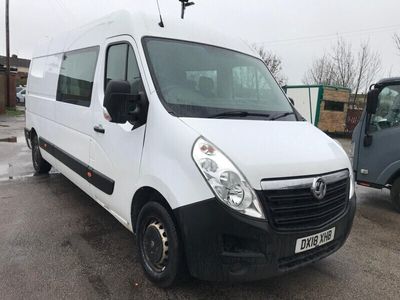 used Vauxhall Movano 2.3 CDTI H2 D/Cab Van 130ps