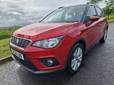 Used Seat Arona SE Technology 95 HP (69 kW) 2021 Red SUV