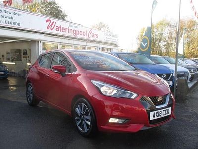 Red Used 2018 Nissan Micra Acenta Hatchback | £6,995 (Fair price)