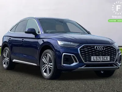 Used Audi Q5 Competition 2021 Blue SUV