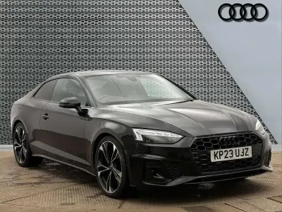 Used Audi A5 Black Edition 150 HP (110 kW) 2023 Black Coupe