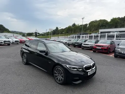 Used BMW 330e M Sport 2021 Black Estate