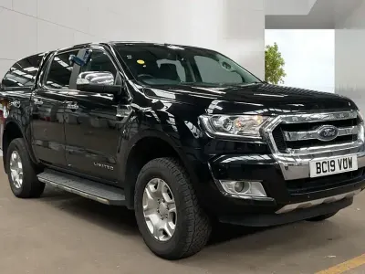 Used Ford Ranger Limited 160 HP (117 kW) 2019 Black Pickup