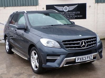 Grey Used 2013 Mercedes ML250 AMG SUV | £9,499 (Fair price)