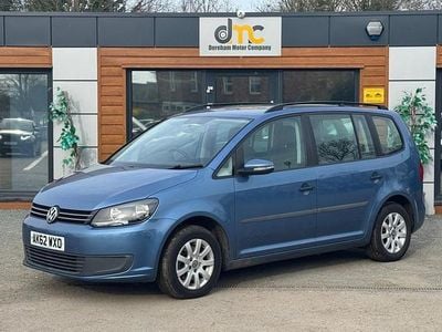 Used VW Touran S 105 HP (77 kW) 2012 Blue MPV