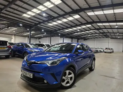 Used Toyota C-HR 122 HP (89 kW) 2018 Blue SUV