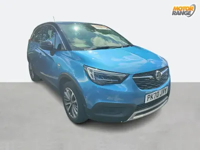 Used Vauxhall Crossland X 110 HP (80 kW) 2020 Blue SUV