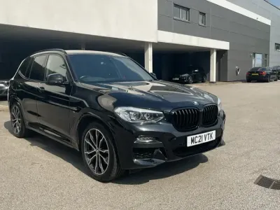 Used BMW X3 M Sport 190 HP (139 kW) 2021 Black SUV