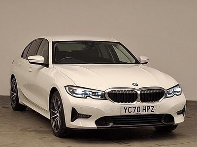 White Used 2020 BMW 318 Sport Line Sedan | £19,498 (Fair price)