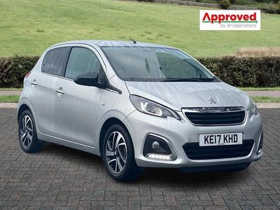Silver Used 2017 Peugeot 108 Collection Hatchback | £5,750 (Fair price)
