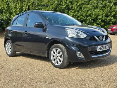 Second-hand Nissan Micra Acenta 2016 Negru Hatchback