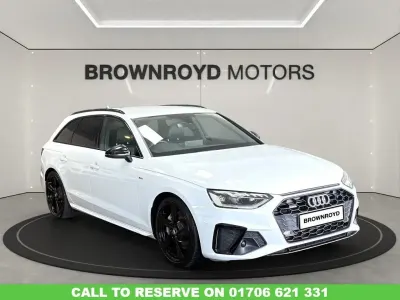 Used Audi A4 S-Line 245 HP (180 kW) 2019 White Estate