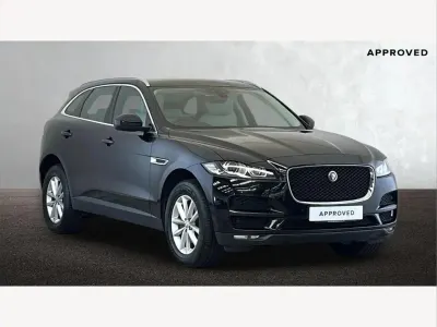 Używany Jaguar F-Pace Prestige 180 KM (132 kW) 2017 Czarny SUV