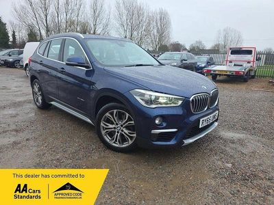 Blue Used 2016 BMW X1 xLine SUV | £10,000 (Expensive)