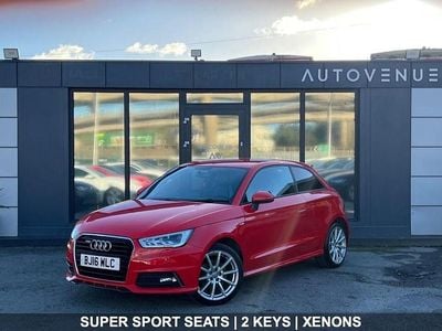 Used Audi A1 S-Line 116 HP (85 kW) 2016 Red Hatchback