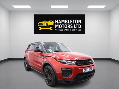 Używany Land Rover Range Rover evoque HSE Dynamic 2017 Czerwony Kombi