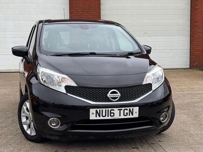 Used Nissan Note Acenta Premium 80 HP (58 kW) 2016 Black Hatchback