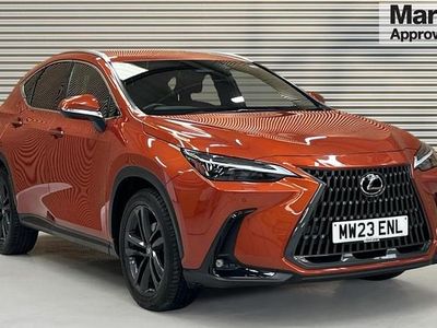 Used Lexus NX350h 242 HP (177 kW) 2023 Orange SUV